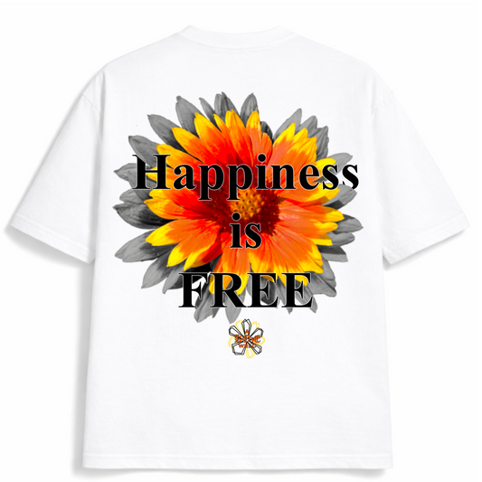 Freedom Is Happiness Tee (white)