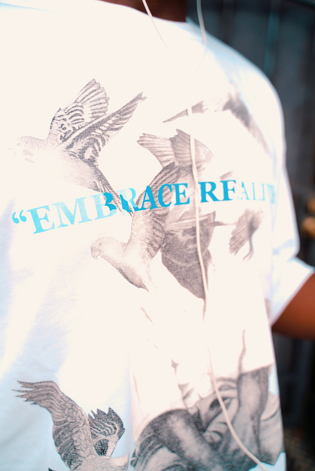 Freedom in Reality Tee (white)