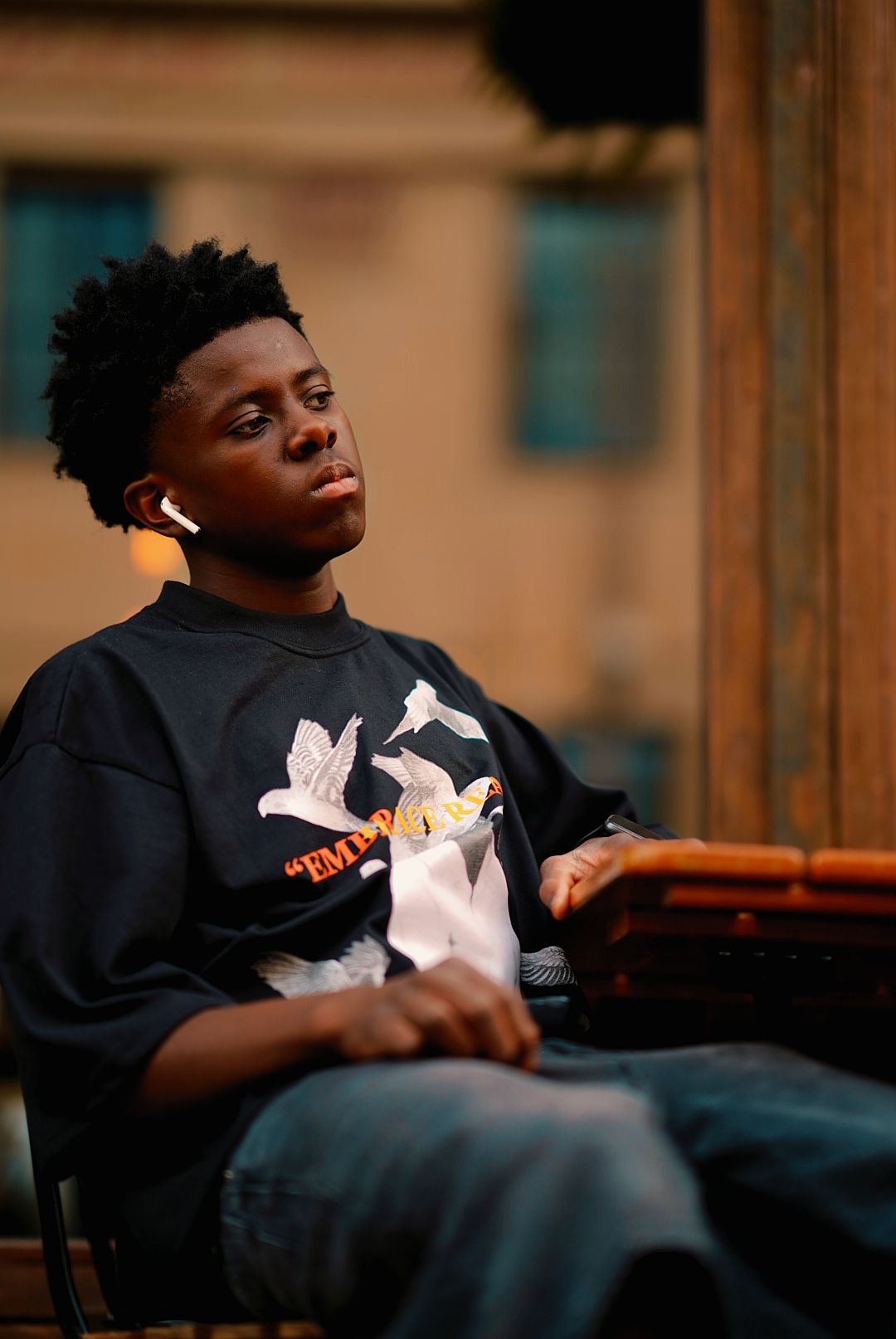 Freedom In Reality Tee (black)