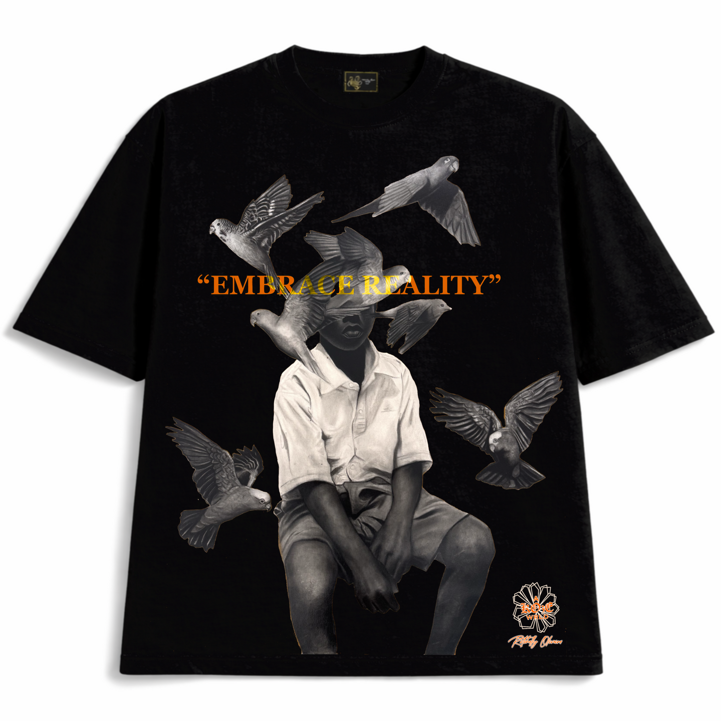 Freedom In Reality Tee (black)
