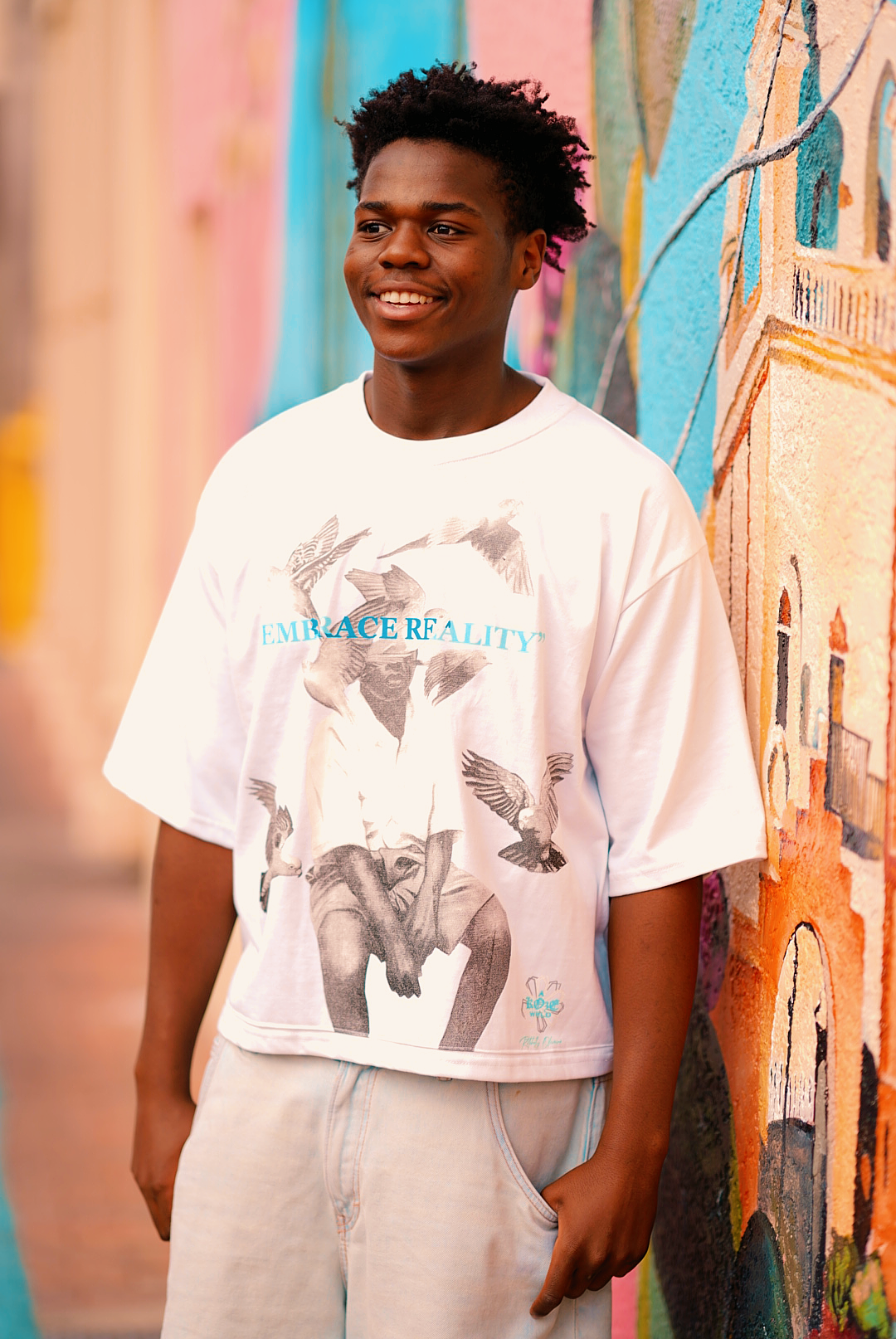 Freedom in Reality Tee (white)