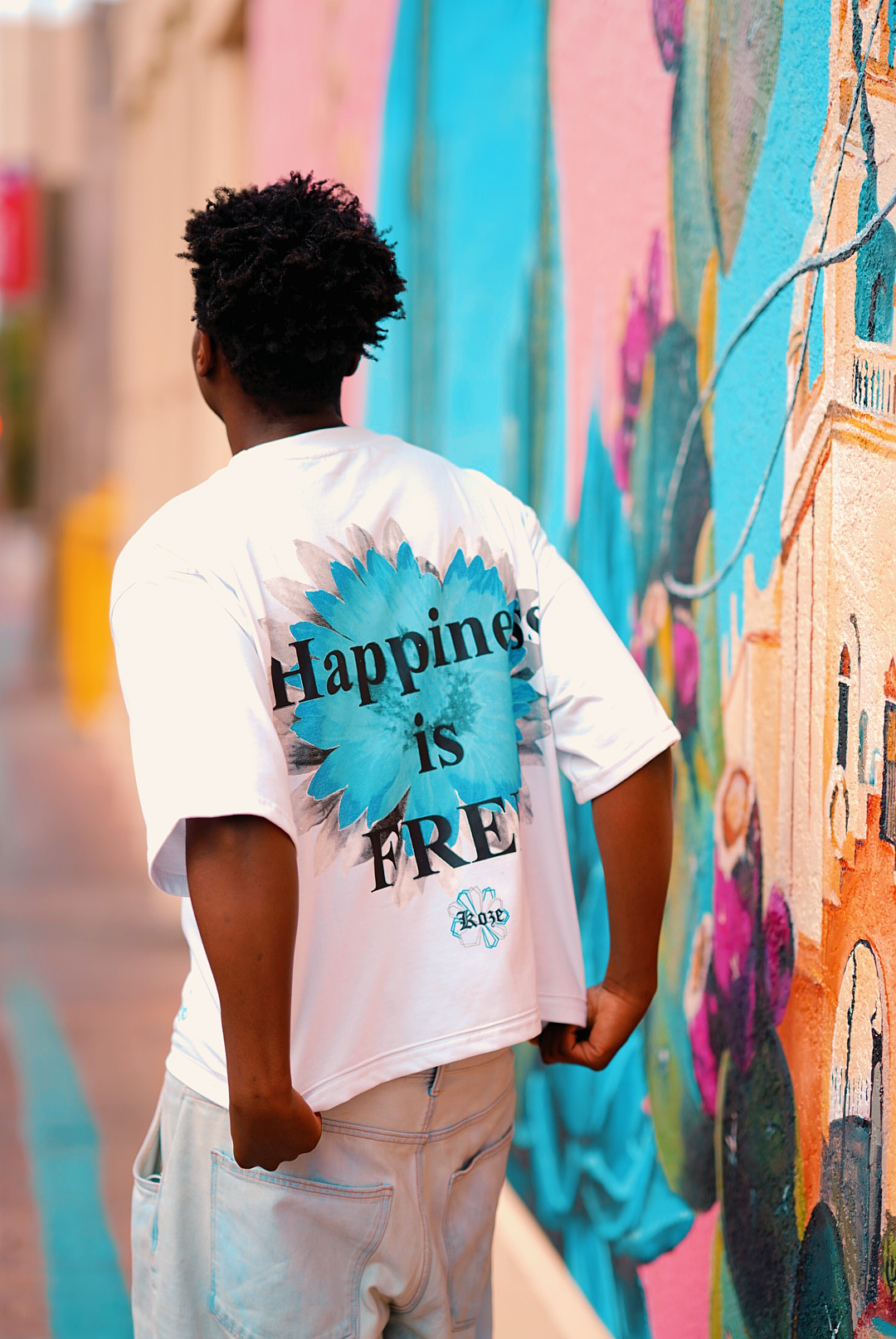 Freedom in Reality Tee (white)